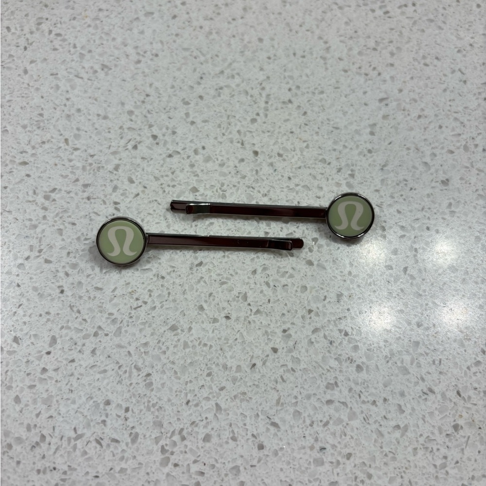 Lululemon Hair Pins with Logo